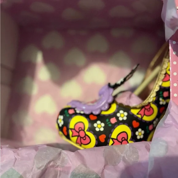 Irregular Choice Pink and Purple Hello Kitty Heels - Picture 5 of 7